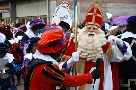 Pepernotenband met Sinterklaas