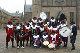 Pepernotenband op het Binnenhof